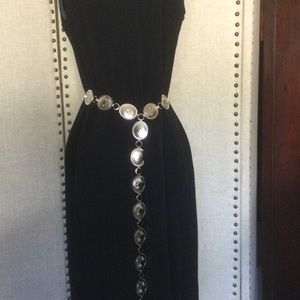 Concho Silver Western Chain Belt